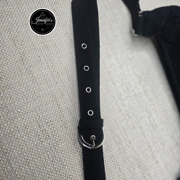 Vera Bradley Black Quilted Hipster Crossbody Bag - Picture 7 of 13